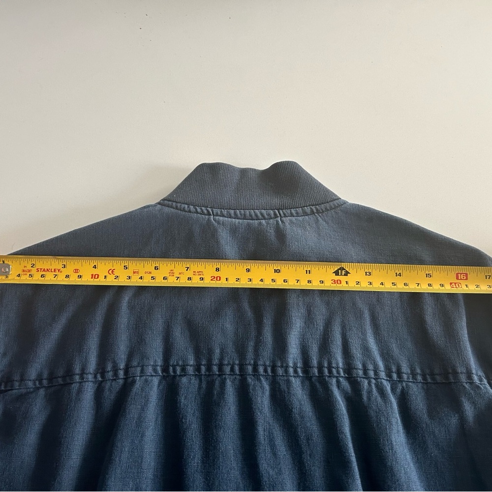 Men's Blue Casual Jacket - Picture 6 of 8